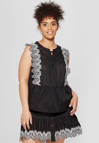 Blusa para mujer Talla 3X. Marca Who What Wear