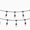 Cadena de luces led de 48 pies con capacidad de 18 luces. Marca Portfolio