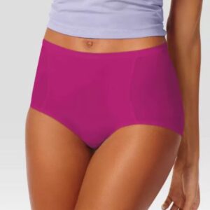 Paquete de 4 calzones corte brief para dama Talla 9/2XL. Marca Hanes Premium