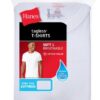 Paquete de 3 camisetas para caballero Talla XL. Marca Hanes