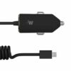 Cargador de celular para auto micro USB de 7 pies. Marca Just Wireless