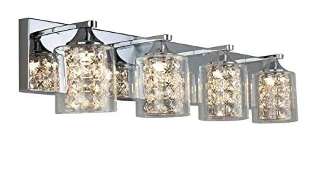 Lampara de tocador de 4 luces de 26" x 5.51" x 6.1". Marca Allen+Roth - Imagen 2