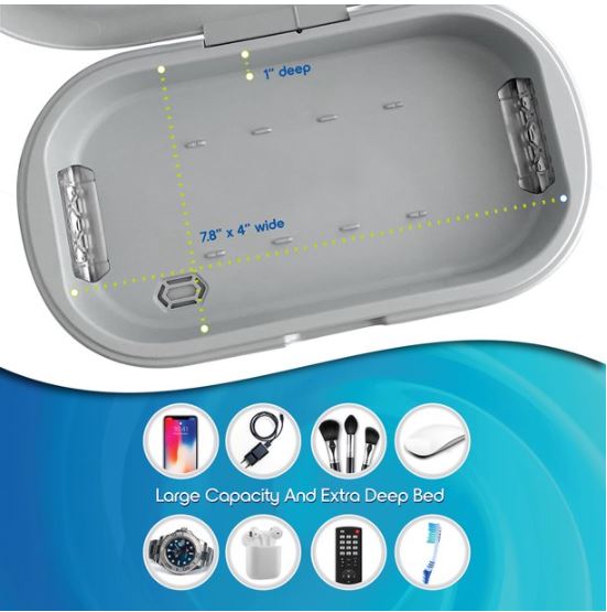 Desinfectante UV-C con aromaterapia para teléfonos inteligentes Marca PhoneSpa - Imagen 3