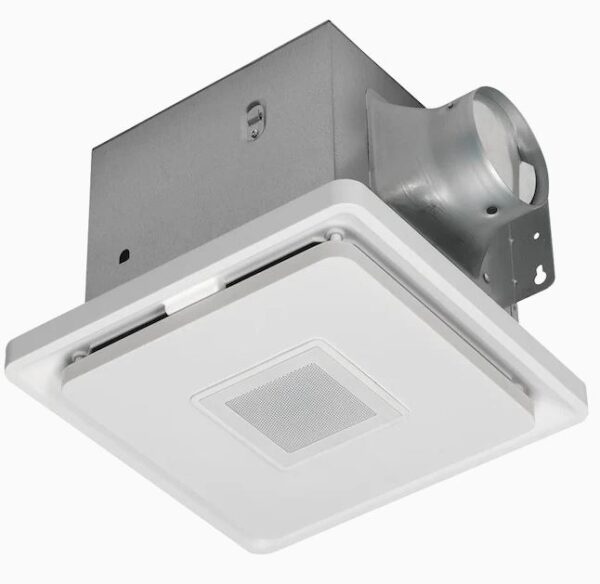 Extractor para baño con bocina bluetooth. Marca Home NetWerks