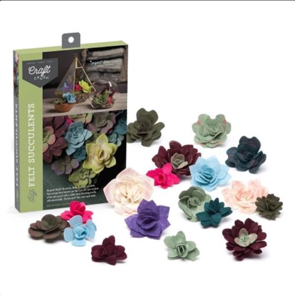 Kit de manualidades de fieltro para jardín marca Art Crush