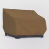 Funda para sofá de dos plazas marrón marca Threshold