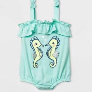 Traje de baño 1 pieza Talla NB Marca Cat & Jack