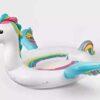 Flotador gigante para 6 personas con diseño de unicornio. Marca Sun Squad