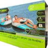 Paquete de 2 colchones inflables para piscina de 4ft. Marca Tobin Sport