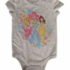 Mameluco para bebé Talla 18M de princesas de Disney. Marca Baby Disney