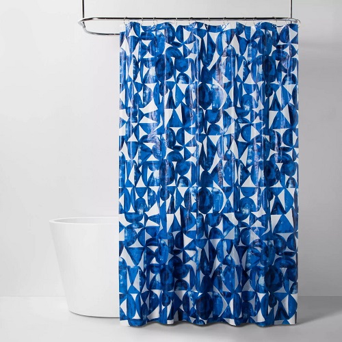 Cortina de ducha de 70 in x 72 in (177.8 cm x 182.8 cm) marca Room Essentials