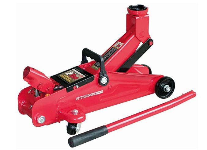 Gato hidráulico de 2 toneladas marca Pittsburgh Automovile