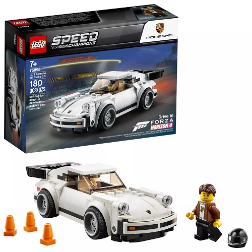 Juguete de construcción Speed Champions 1974 Porsche 911 Turbo 3.0 marca Lego