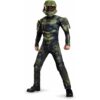 Disfraz de Master Chief Halo Videojuego Halloween Infantil talla M (7-8)