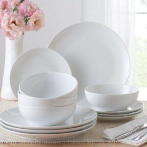 Juego de vajillas de 12 piezas. Marca Mainstays