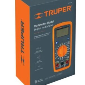Alternative view of Multímetro digital modelo MUT-33. Marca Truper