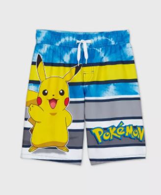 Short de playa para niño Talla S de Pokemon