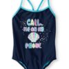 Traje de baño de una pieza para niña Talla L. Marca Wonder Nation