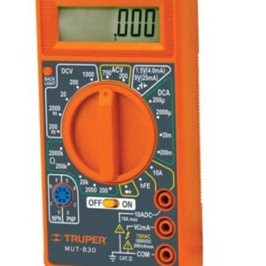 Multímetro digital Ligero MUT-830 Marca Truper
