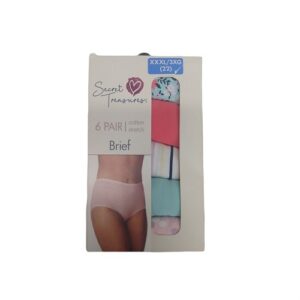 Alternative view of Paquete de 5 calzones para dama talla 3XL marca Secret Treasures