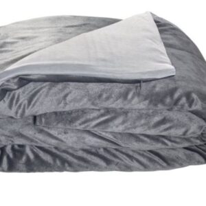 Alternative view of Manta de peso color gris de 20Lb. Marca Tranquility