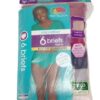 6 Calzones Corte Brief Talla 2XL Marca Fruit Of The Loom