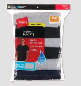5 Playeras Talla S Marca Hanes