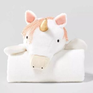 Alternative view of Cobija con gorro de unicornio Marca Pillowfot