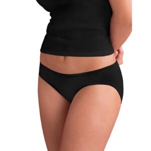 5 panties para dama tipo bikinis talla 5 marca Hanes
