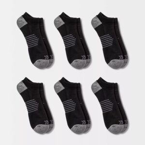 6 pares de calcetines para caballero talla 6-12 marca All in Motion