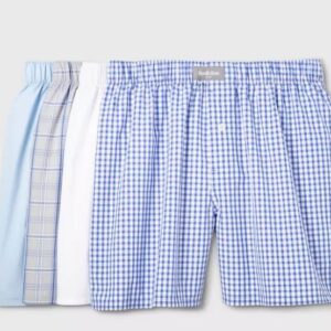 Paquete de 4 boxer para caballero talla M marca Goodfellow & Co
