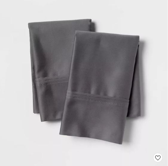 Par de fundas de almohada tamaño standart marca Threshold