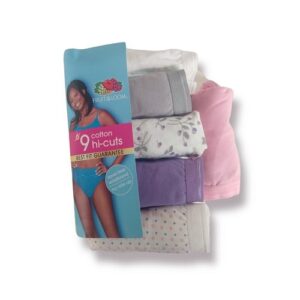 Alternative view of 9 panties para dama tipo hi-cuts talla 10/3X marca Fruit of the Loom