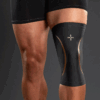 Rodilleras de compresión negra talla pequeño/mediano marca Tommie Copper Sport