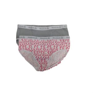Paquete de 2 calzones para niña talla XL marca Reebok
