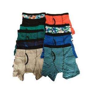 Alternative view of Paquete de 10 bóxer para niño talla XL marca Wonder Nation