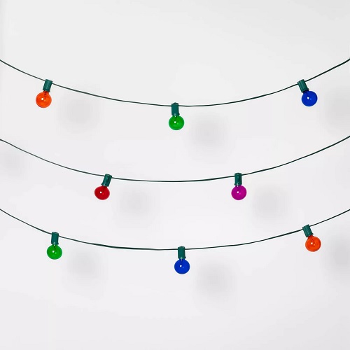 Cadena de luces navideñas marca Wondershop