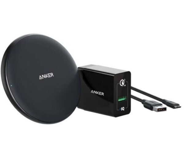 Base de carga inalámbrica rápida de 10W marca Anker