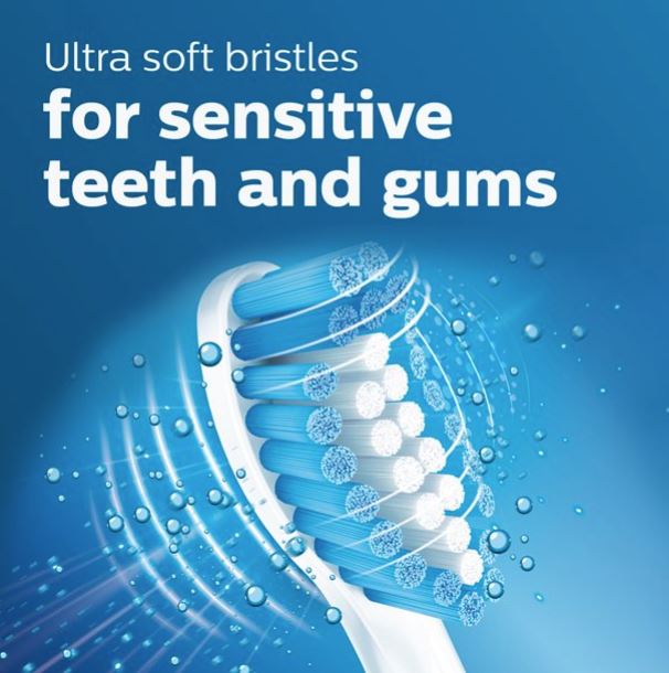 Paquete de 3 cabezales de repuestos para cepillo de dientes eléctrico marca Philips - Imagen 2