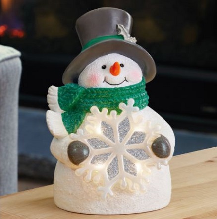 Paquete de 3 figuras navideñas con iluminación LED de 6,3 pulgadas - Imagen 3