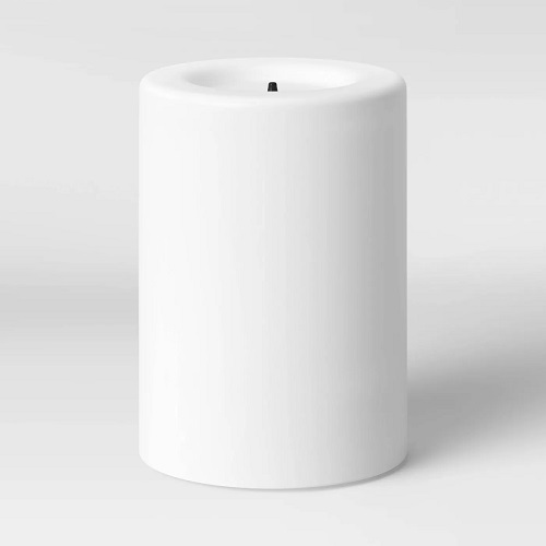Paquete de 6 velas LED sin llama para exteriores marca Project 62 - Imagen 2