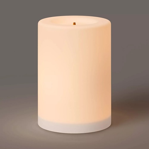 Paquete de 6 velas LED sin llama para exteriores marca Project 62 - Imagen 3