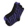 Paquete de 2 pares de calcetines con diseño de rayas talla 9-11 marca Zebra Striped