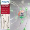 Cadena de 30 luces LED rojas/verdes marca Philips