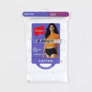 Alternative view of 9 panties para dama tipo briefs talla 8 marca Hanes