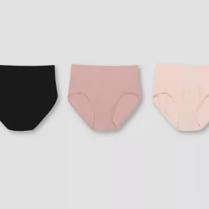 Paquete de 3 calzones para dama talla 2XL marca Hanes