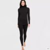 Camisa térmica de cuello largo para dama talla L marca Warm Essentials