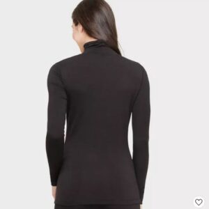 Alternative view of Camisa térmica de cuello largo para dama talla L marca Warm Essentials
