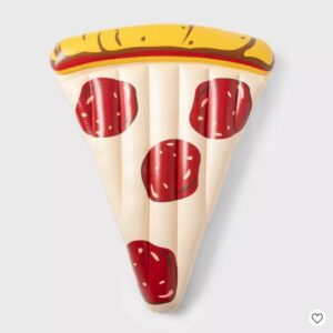 Flotador en forma de pizza marca Sun Squad