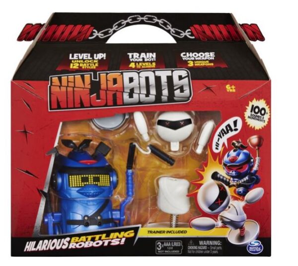Juguete de ninja robot marca Spin Master